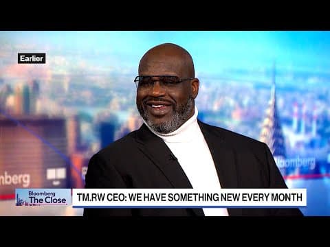 Shaquille O'Neal on Investing in tm:rw, New Partnerships
