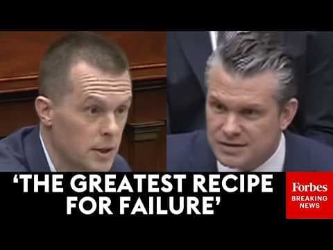 Dem Lawmaker Lays Into Pete Hegseth Over 'Extremely Dangerous' Plans For New U.S. Battleships