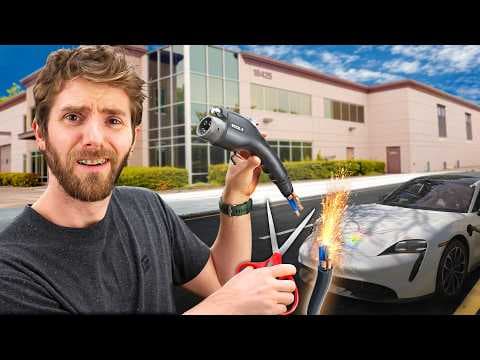 Copper Thieves Stole Our EV Charging Cables