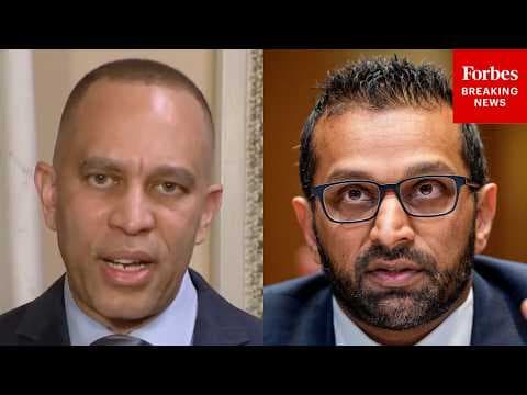 'They Simply Cannot Be Trusted': Hakeem Jeffries Blasts Kash Patel, Says He Could Abuse FISA