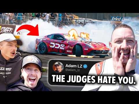 DAMON ENTERS TWIN TURBO FERRARI INTO DRIFT COMPETITION