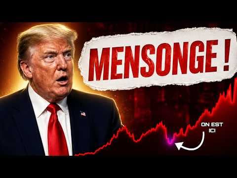 TRUMP ANNONCE un ACCORD ! LE MARCHÉ DIT QU'IL MENT ?