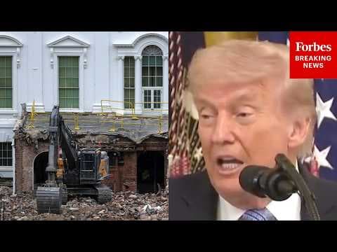 'Let The People Take A Look': Trump Teases First Look At New Ballroom At Small Business Summit