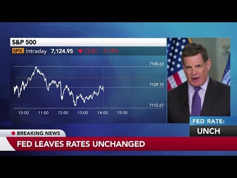 Fed Leave Rates Unchanged, Four Officials Dissent