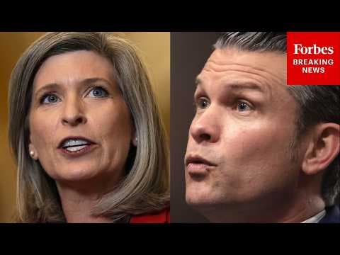 Joni Ernst Asks Pete Hegseth Point Blank When The Department Will Have A 'Clean Audit'