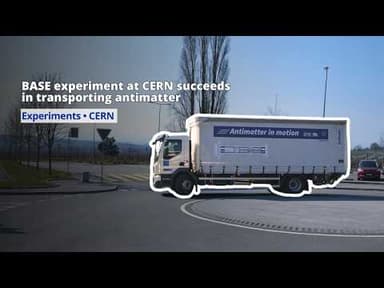 BASE experiment at CERN succeeds in transporting antimatter