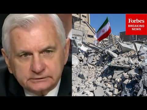 'War Of Choice': Jack Reed Warns Of Impacts From Trump's Iran War To Military Readiness