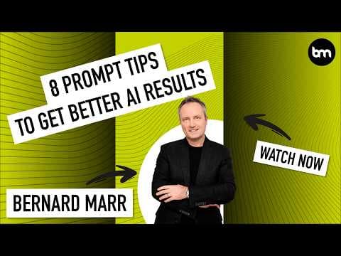 8 Prompt Tips To Get Better AI Results