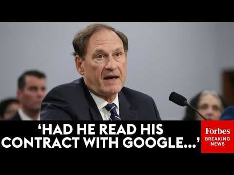 Samuel Alito Presses Attorney On How His Client 'Voluntarily Disclosed' Location Data To Google