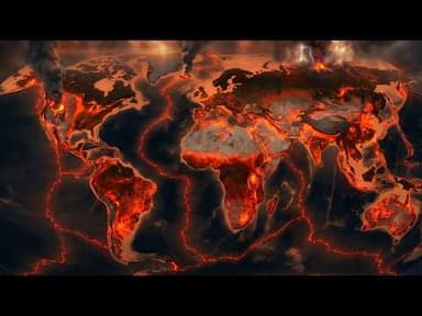 L’étrange carte des plus grandes éruptions volcaniques de tous les temps.