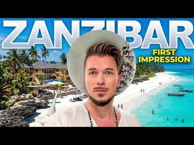 My 1st Day in ZANZIBAR SHOCKED Me 🇹🇿 (Just HYPE?)