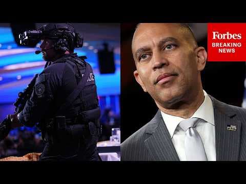 BREAKING NEWS: Hakeem Jeffries Blames Trump & Republicans For DHS Shutdown After WHCD Shooting