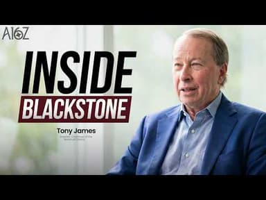 The Investor Behind Costco, Starbucks, and Blackstone | Tony James on The a16z Show