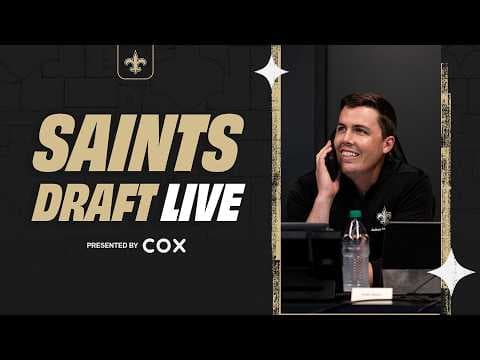LIVE: Kellen Moore Recaps Saints Draft Day 2 | 2026 NFL Draft