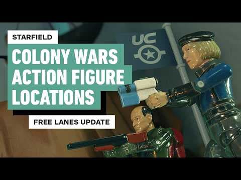 Starfield: Where to Find Colony Wars Action Figures
