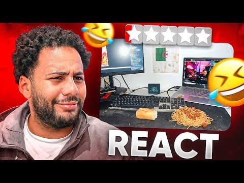 JE RÉAGIS À VOS PIRE SETUP… (alors là je suis choqué)