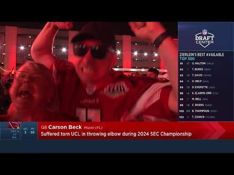 The Arizona Cardinals Select Carson Beck with the 65th Pick in the 2026 NFL Draft