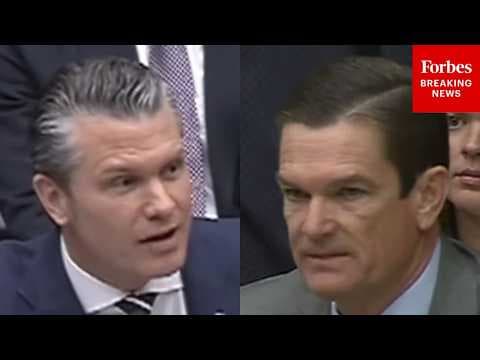 GOP Lawmaker Tells Pete Hegseth To His Face That He Disagrees With Firing Of Top Military Official