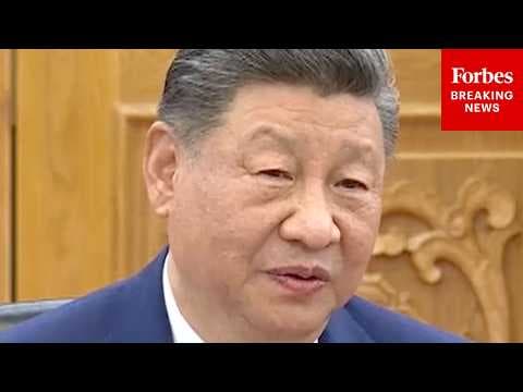 FULL REMARKS: Chinese President Xi Jinping Directly Addresses Trump As Talks Begin In Beijing, China