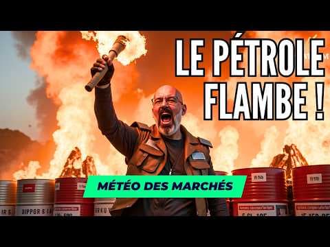 Trump escalade dans la nuit : le pétrole flambe - La Météo des Marchés