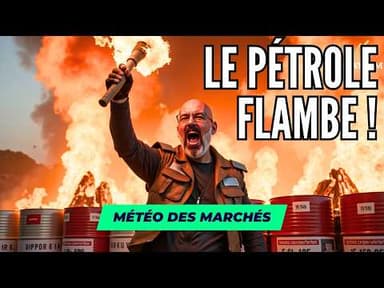 Trump escalade dans la nuit : le pétrole flambe - La Météo des Marchés