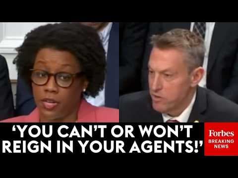 'American Citizens Are Not Safe From Your Agents': Lauren Underwood Rips CBP To Official's Face