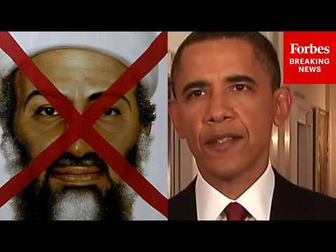 FLASHBACK: President Obama Announces The Death Of Osama Bin Laden On This Date 15 Years Ago
