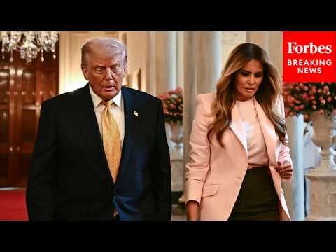 JUST IN: President Trump, First Lady Melania Trump Host White House Military Mothers Celebration