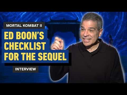 How Ed Boon Helped Make Mortal Kombat II A Dream Movie For The Fans