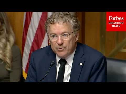 Rand Paul Leads Senate Homeland Security Committee Hearing On The Second Amendment