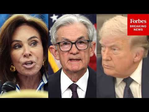 Trump Asked: 'What Do You Hope To Learn From Jeanine Pirro's' Probe Into The Fed's Renovation?