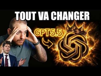 GPT 5.5 vient de sortir : OpenAI est de retour