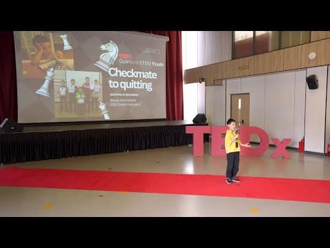 Why Pawns Don’t Move Back | Anuar Akhmetkali | TEDxQuantum STEM Youth