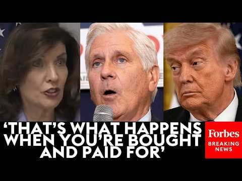 'That's Just Precious, Isn't It?': Hochul Blasts Blakeman For Getting 'Marching Orders' From Trump