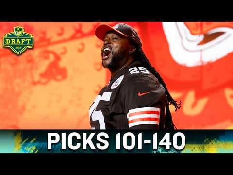 Picks 101-140: teams add to the trenches with OL and DL | 2026 NFL Draft