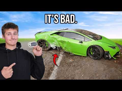 I Bought My Crashed Lamborghini Back From Insurance
