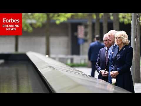 HAPPENING NOW: King Charles And Queen Camilla Visit The 9/11 Memorial In New York City
