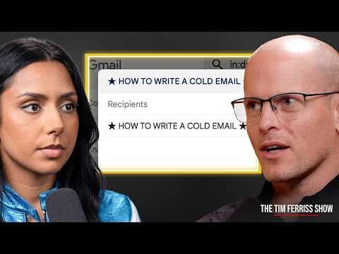 Tim Ferriss’s Cold Email Playbook (Step by Step)