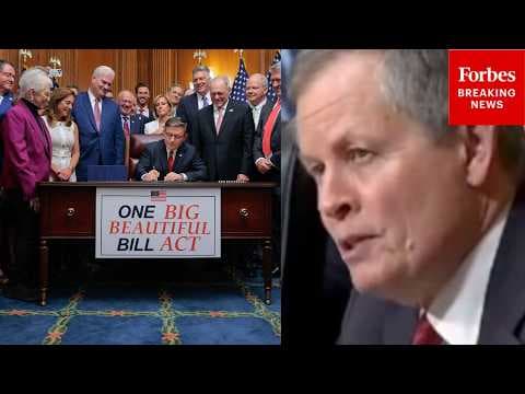 'I'm Proud Of That': Daines Touts BBB As 'The Largest Tax Cut In American History'