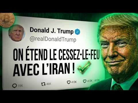 ALERTE BITCOIN ! TRUMP ÉTEND LE CESSEZ-LE-FEU !! 🚀
