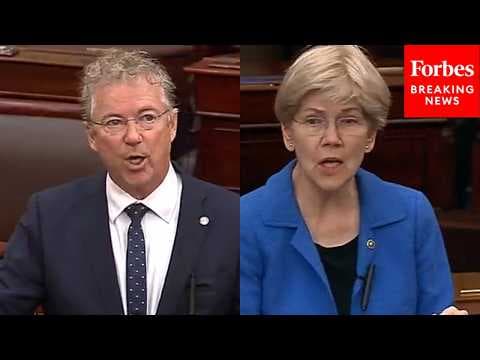 Rand Paul Introduces Bill To Authorize White House Ballroom Project–Then Elizabeth Warren Blocks It