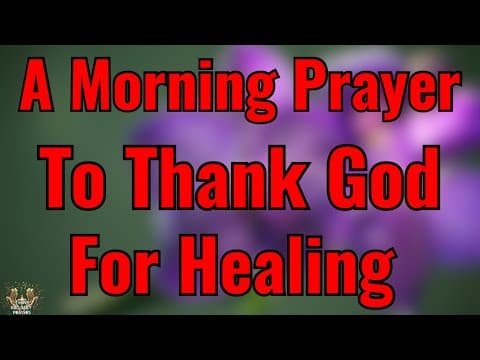 Thank You God for Healing Me Quietly | A Deep Prayer for Restoration, Peace & Gratitude
