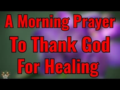 Thank You God for Healing Me Quietly | A Deep Prayer for Restoration, Peace & Gratitude