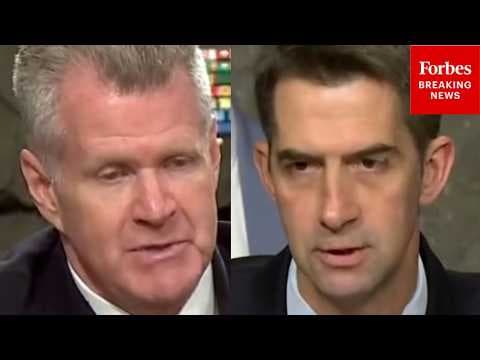 'It's Not Just The Iran War': Tom Cotton Asks Admiral About Munitions Stockpile Usage