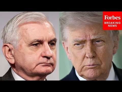 Jack Reed Warns SAVE Act Gives Trump Power To 'Decide Who Has To Register And Who Gets To Vote'