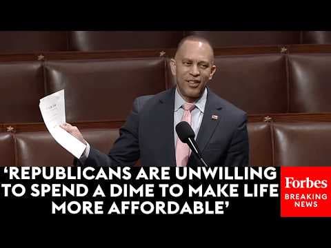 JUST IN: Hakeem Jeffries Sounds Off On GOP Effort To Rebrand 'Big Ugly Bill'