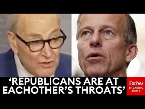 'This Will Be A Reconciliation Of Reckoning: Chuck Schumer Trashes GOP Ahead Of Vote-A-Rama