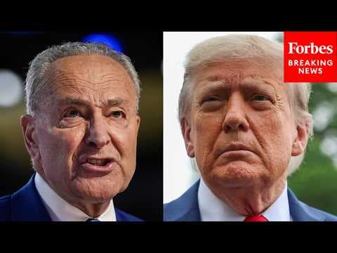 Chuck Schumer Pans Trump Over 'Callous' Comments On Americans' Finances: They 'Make My Blood Boil'
