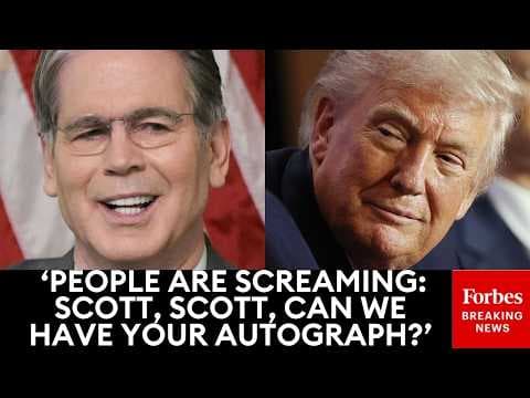 'I Created A Monster': Trump Says Scott Bessent Has 'Become A Big Star'