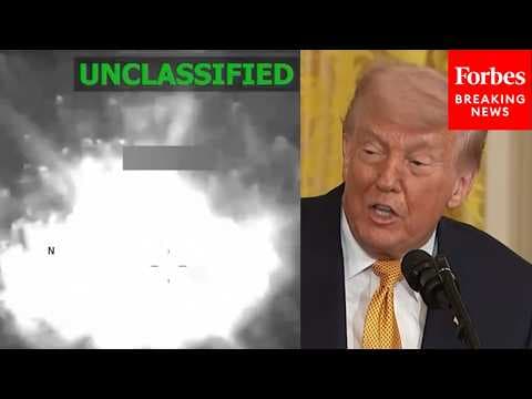'Almost Nothing Is Coming In Right Now': Trump Touts Strikes Against Alleged Drug Trafficking Boats